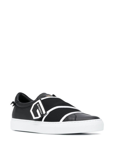 Givenchy logo-strap low-top sneakers outlook