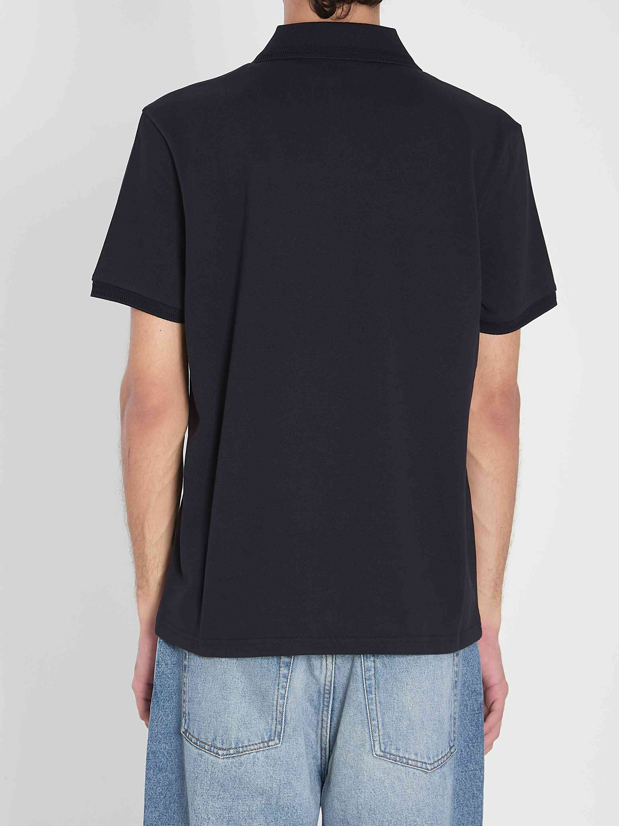 Moncler Men Navy Polo - 4