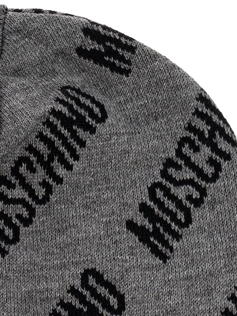 logo-pattern beanie - 3