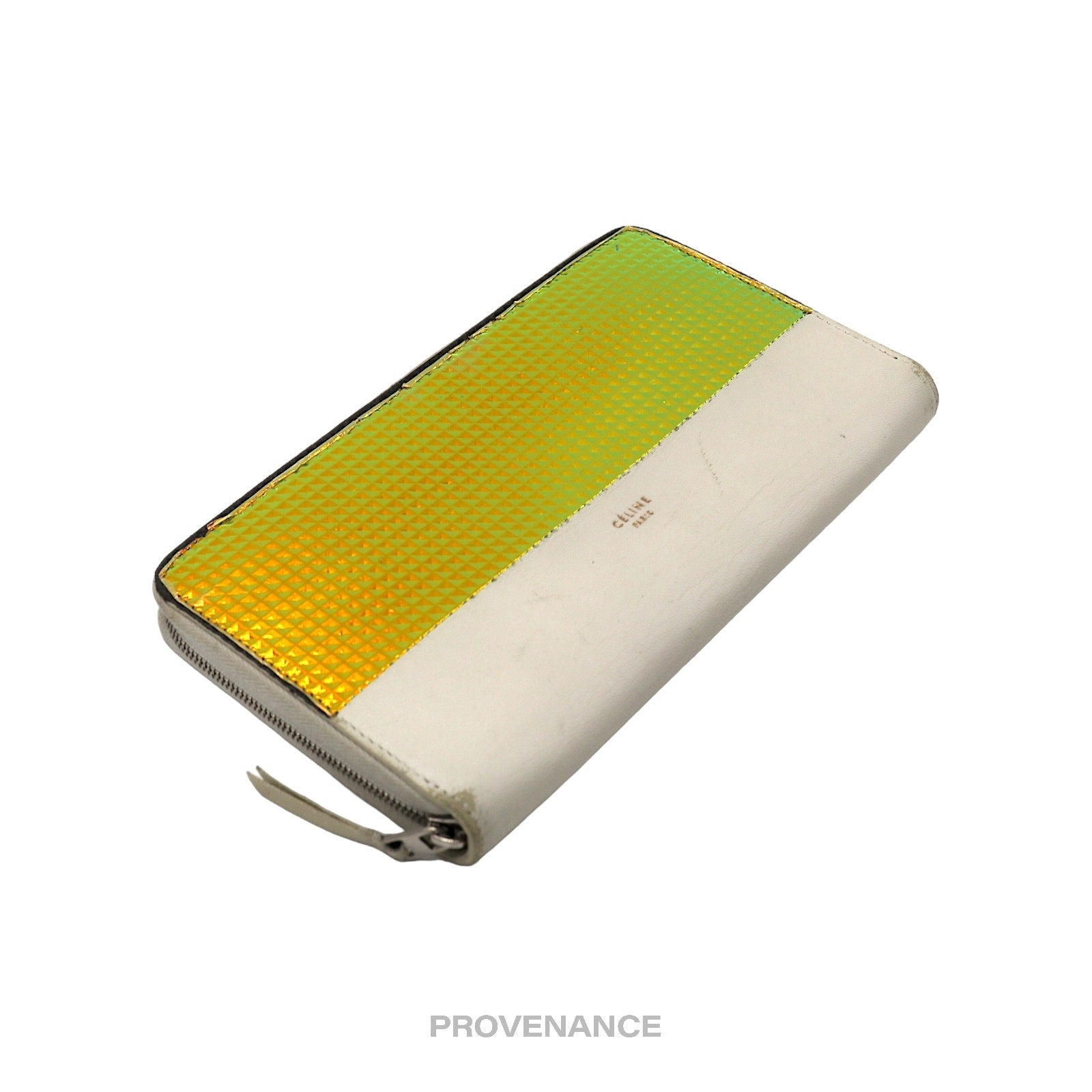 Celine Multifunction  Zip Long Wallet - Iridescent Prism - 3