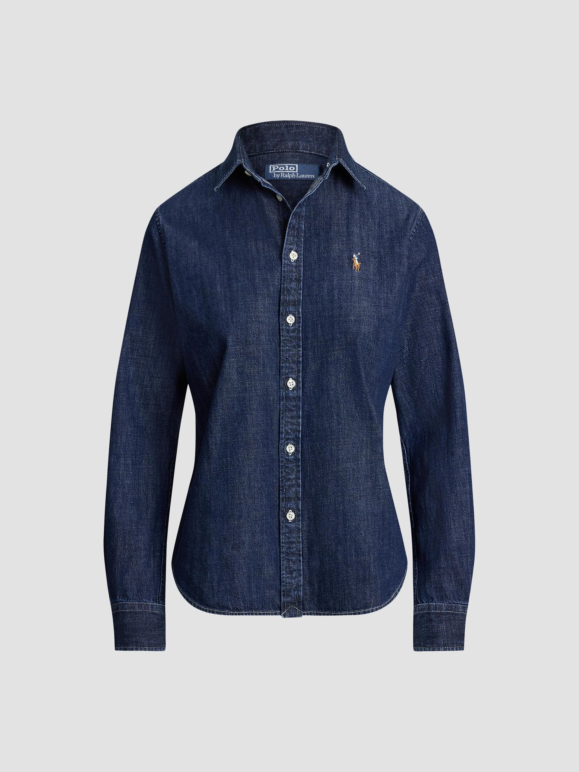 Women's Cotton Denim Shirt - Tofty Wash - 1