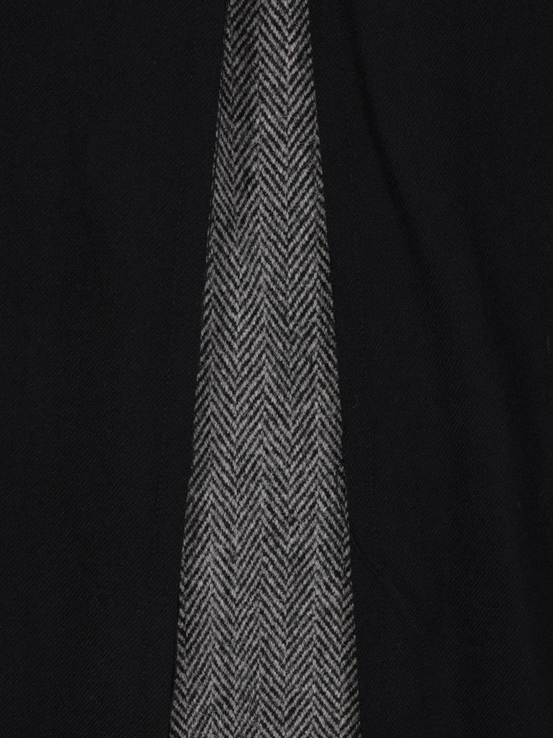 herringbone buttoned coat 3