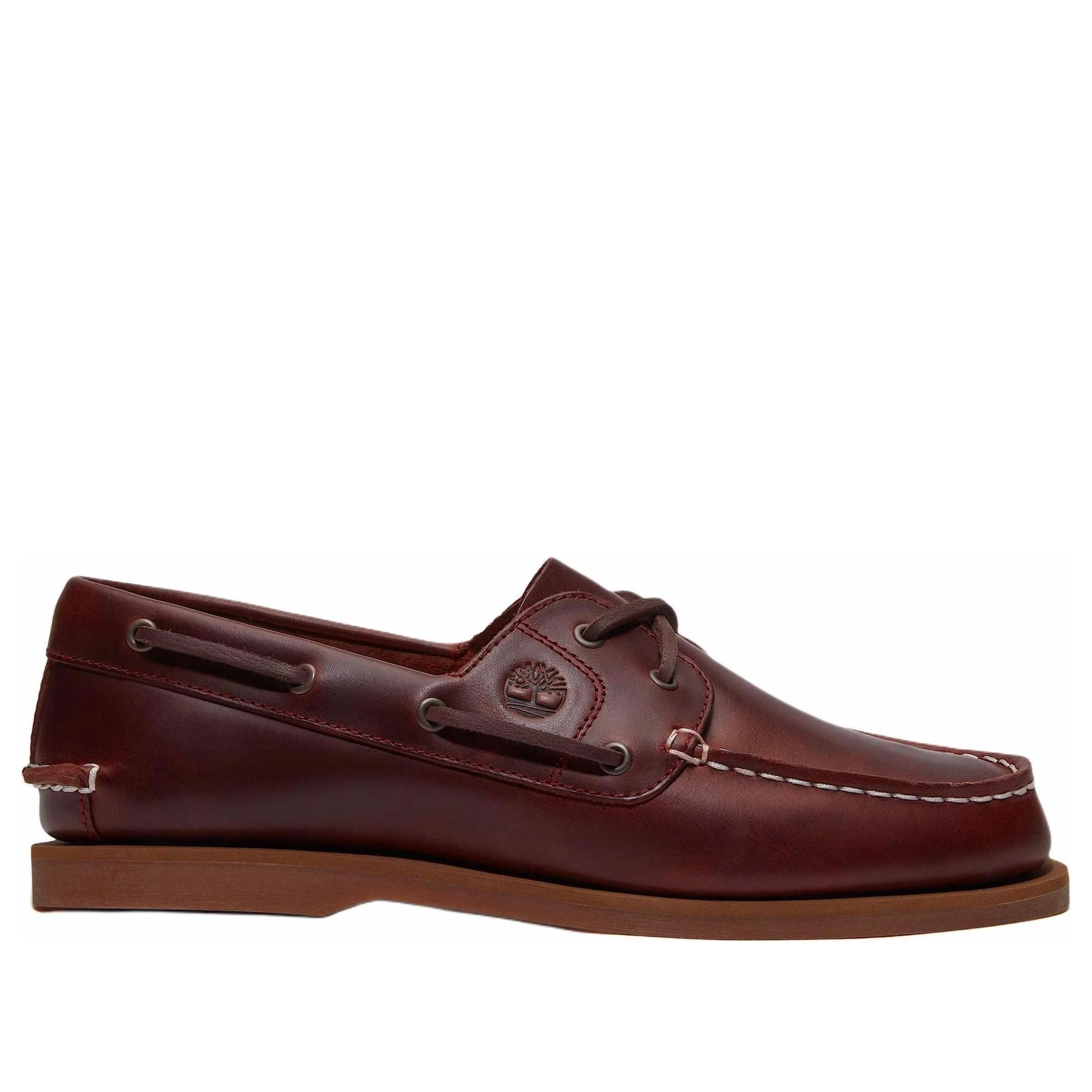 (WMNS) Timberland Mocassini Classic Boat 2 Eye Codice 'Burgundy' TB0A2Q9XEIW - 2
