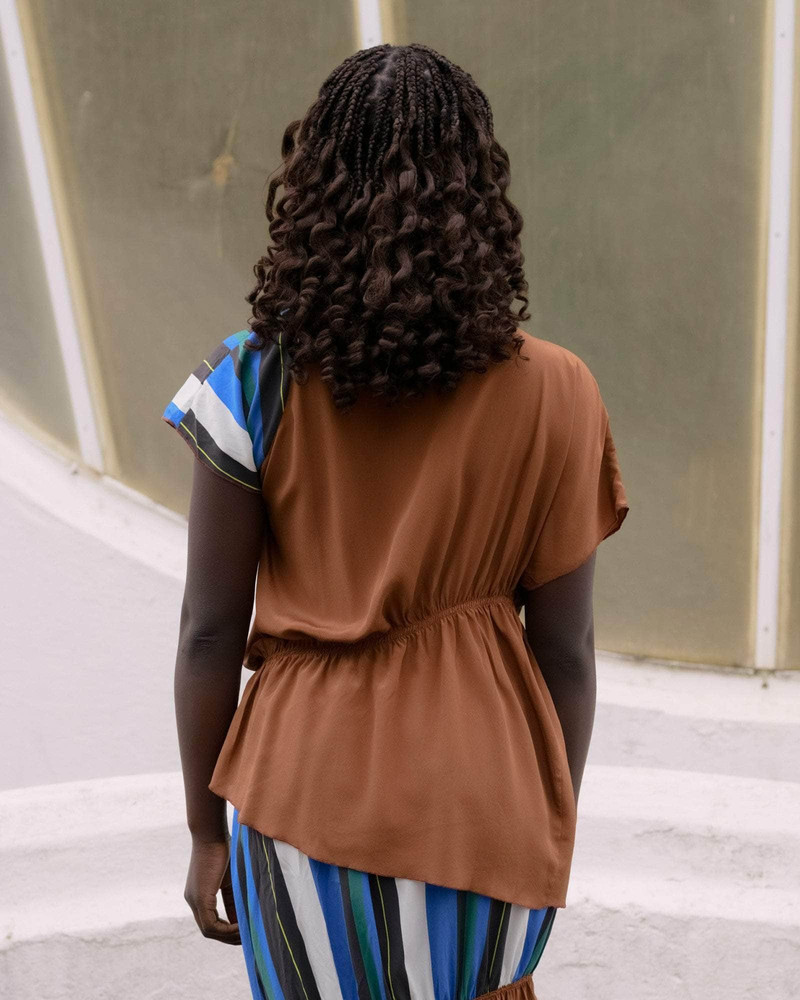 BASERANGE Meco Top - Silk Crepe outlook