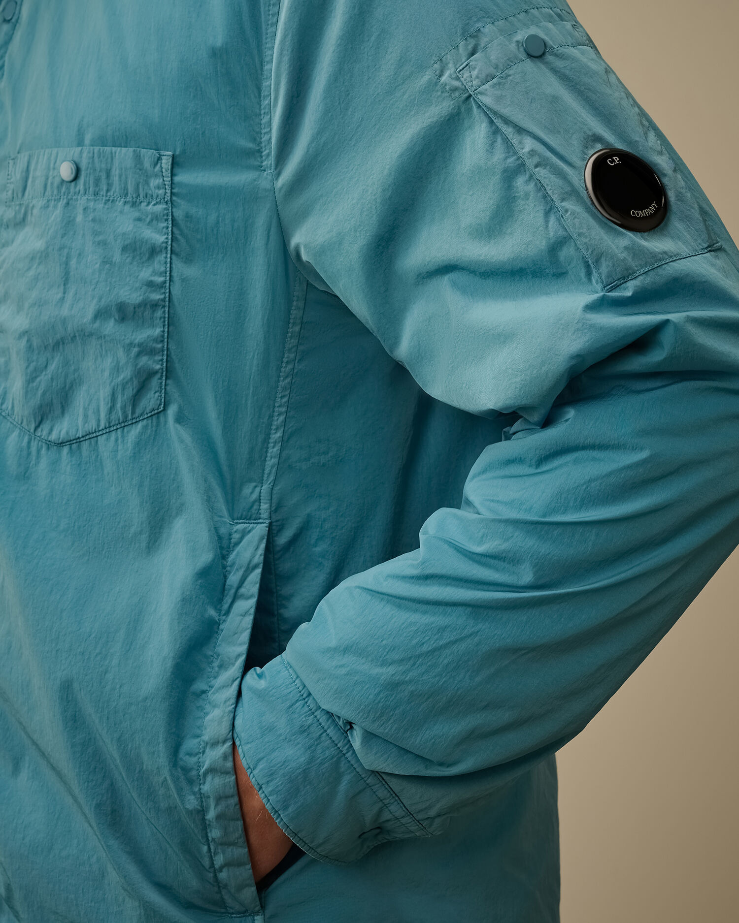 Chrome-R Lens Button Overshirt - 5