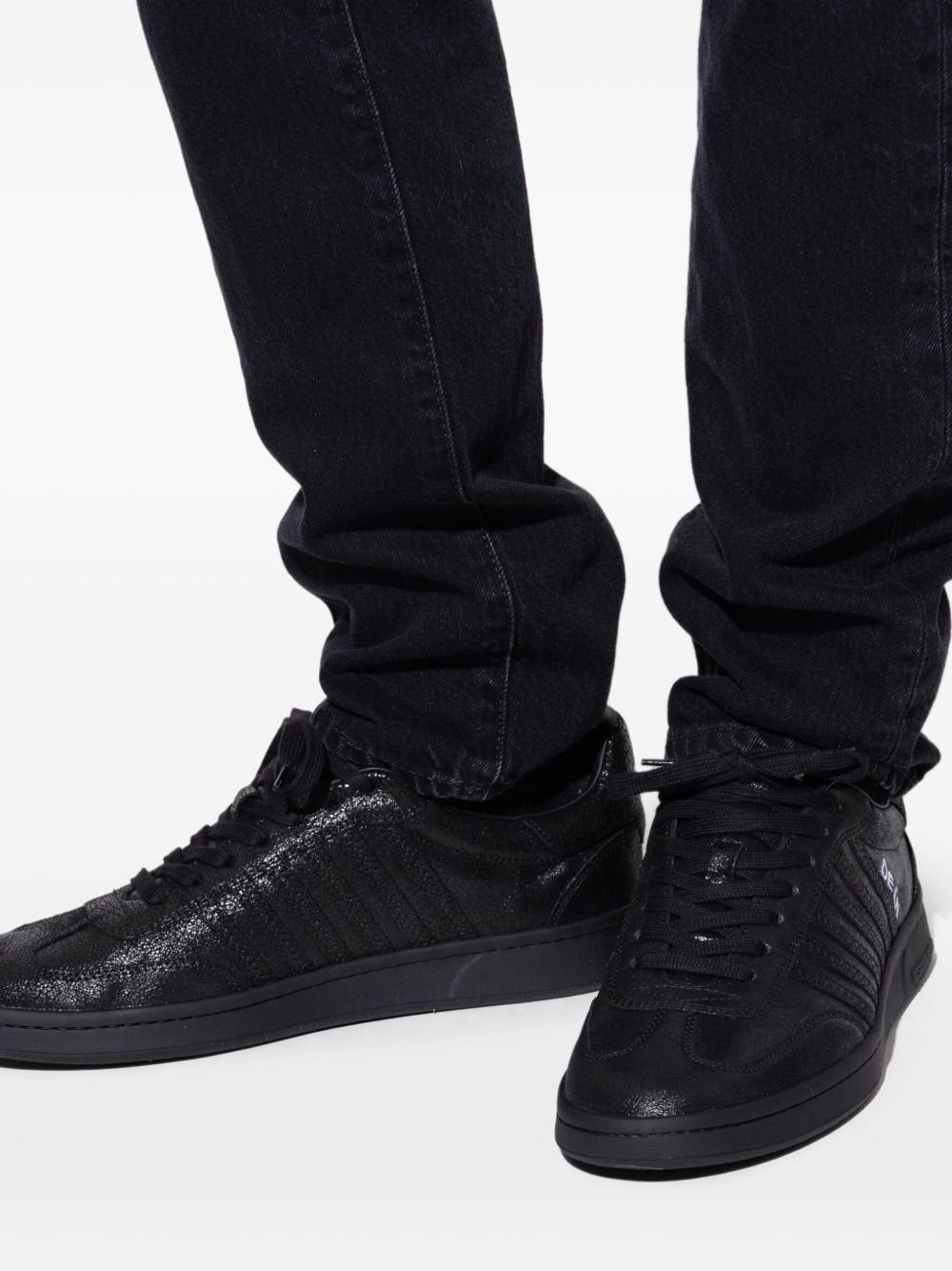 leather sneakers - 5