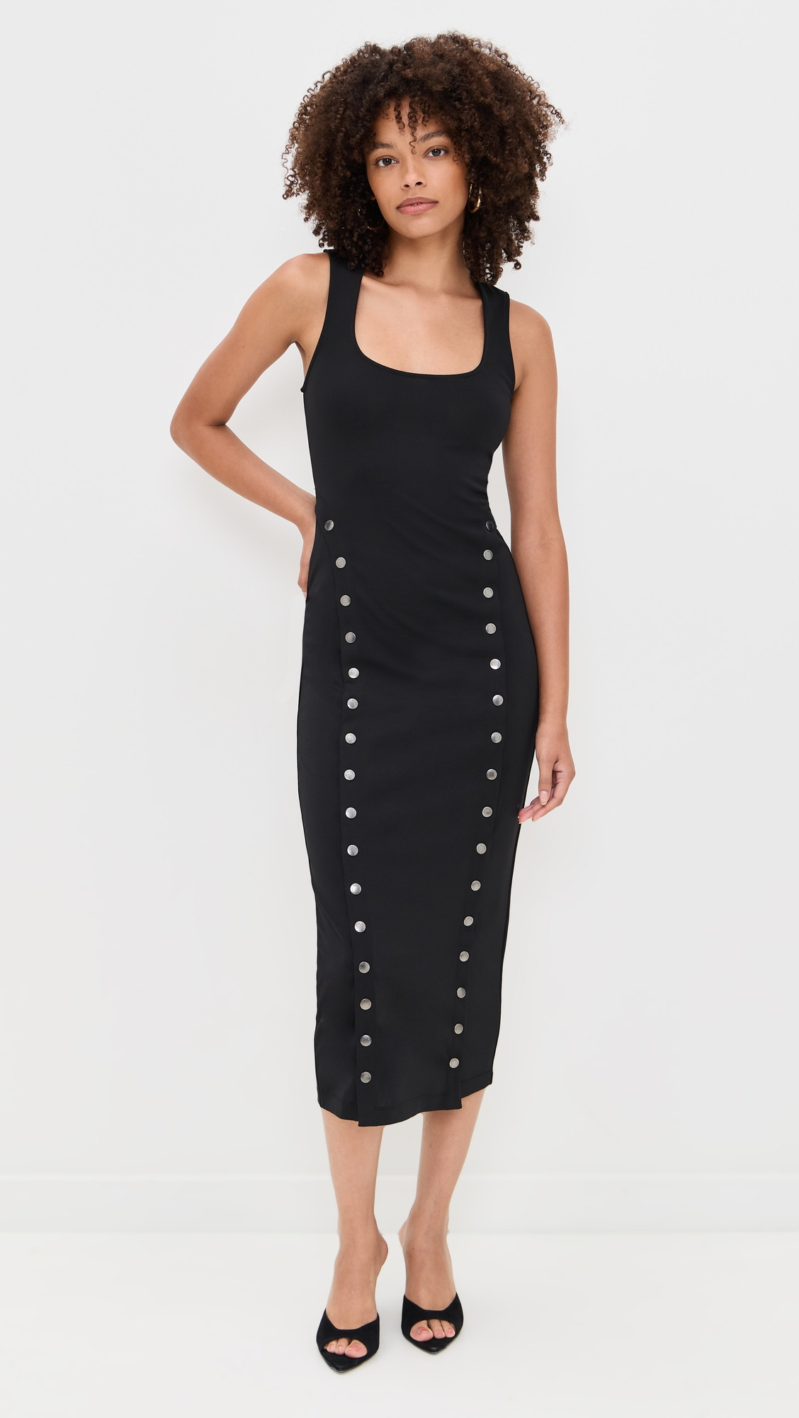 Scooped Neck Undo Me Dress - 6
