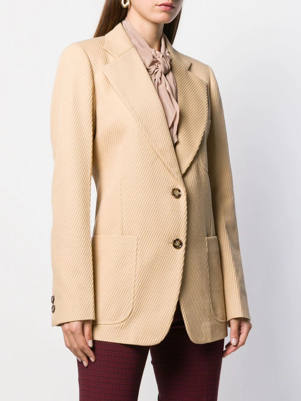 Bowie corduroy single-breasted blazer - 3