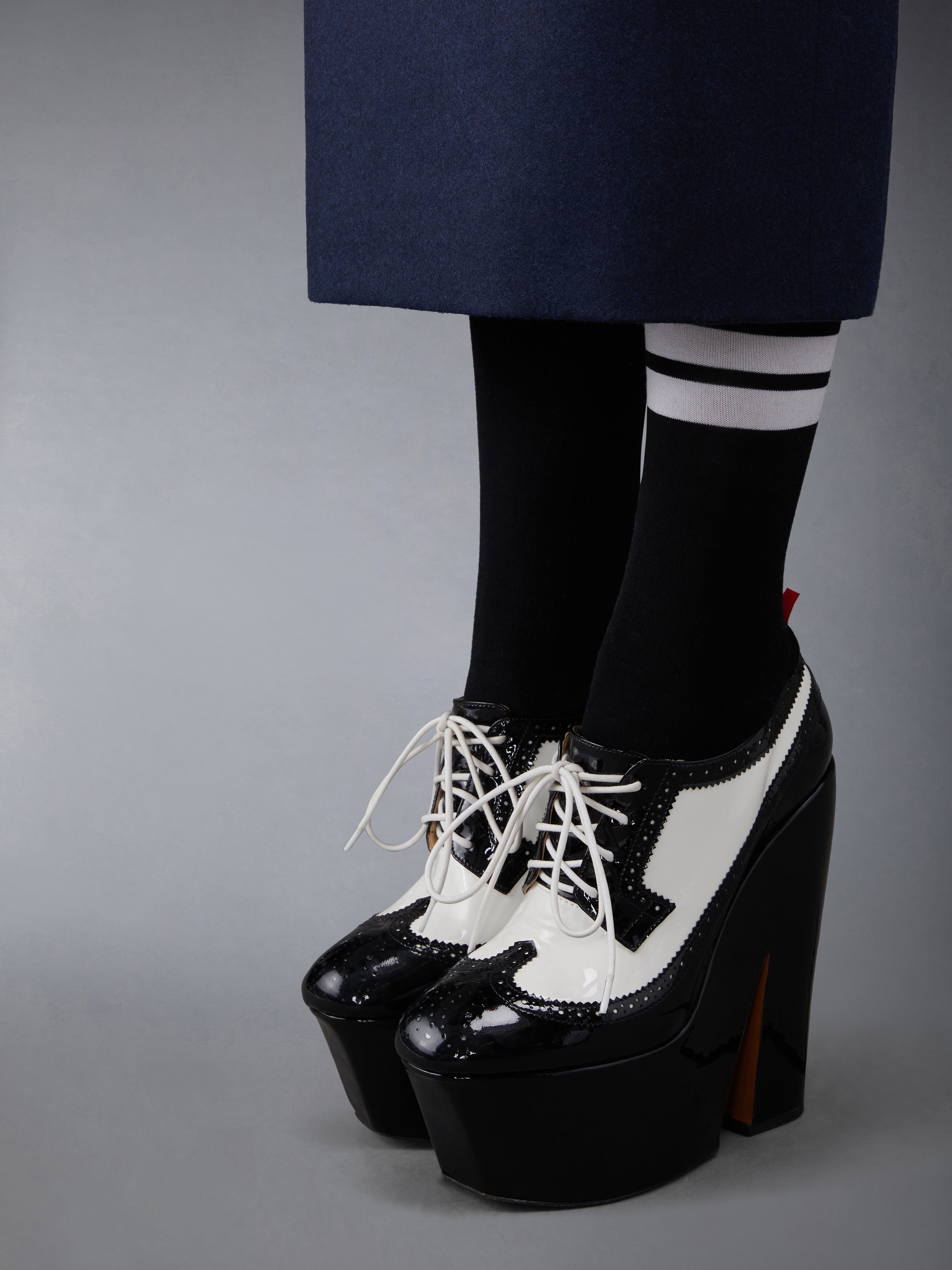 SOFT PATENT 170MM LONGWING BROGUE - 4