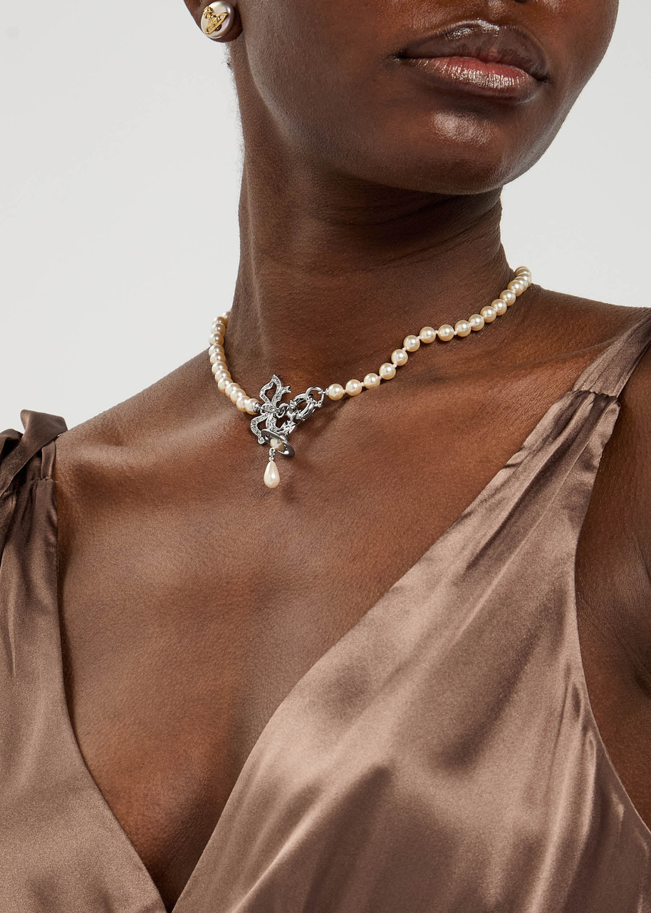 Vivienne Westwood Rigoberta Embellished Beaded Necklace - 2