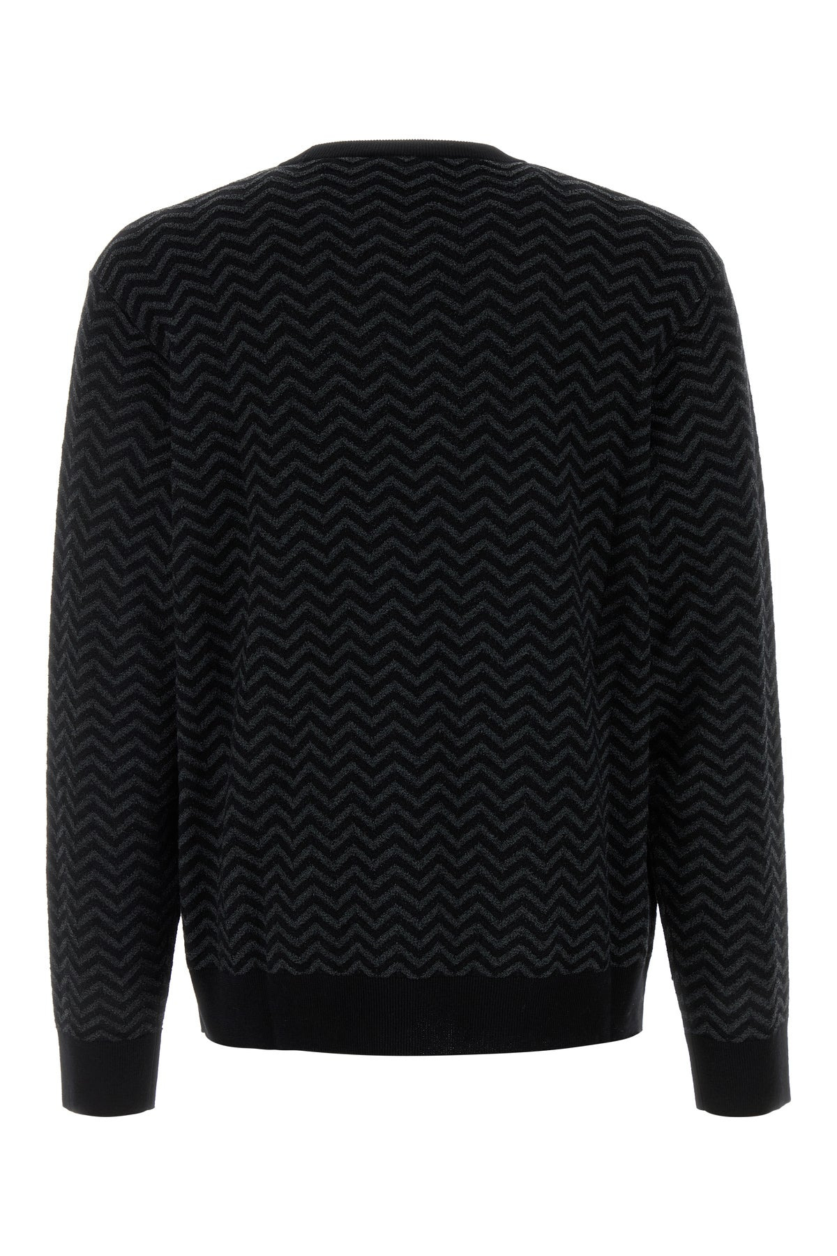 Embroidered stretch wool blend sweater - 2