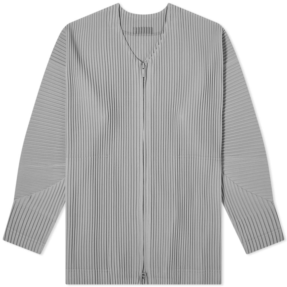 Homme Plissé Issey Miyake Pleated Zip Cardigan - 1