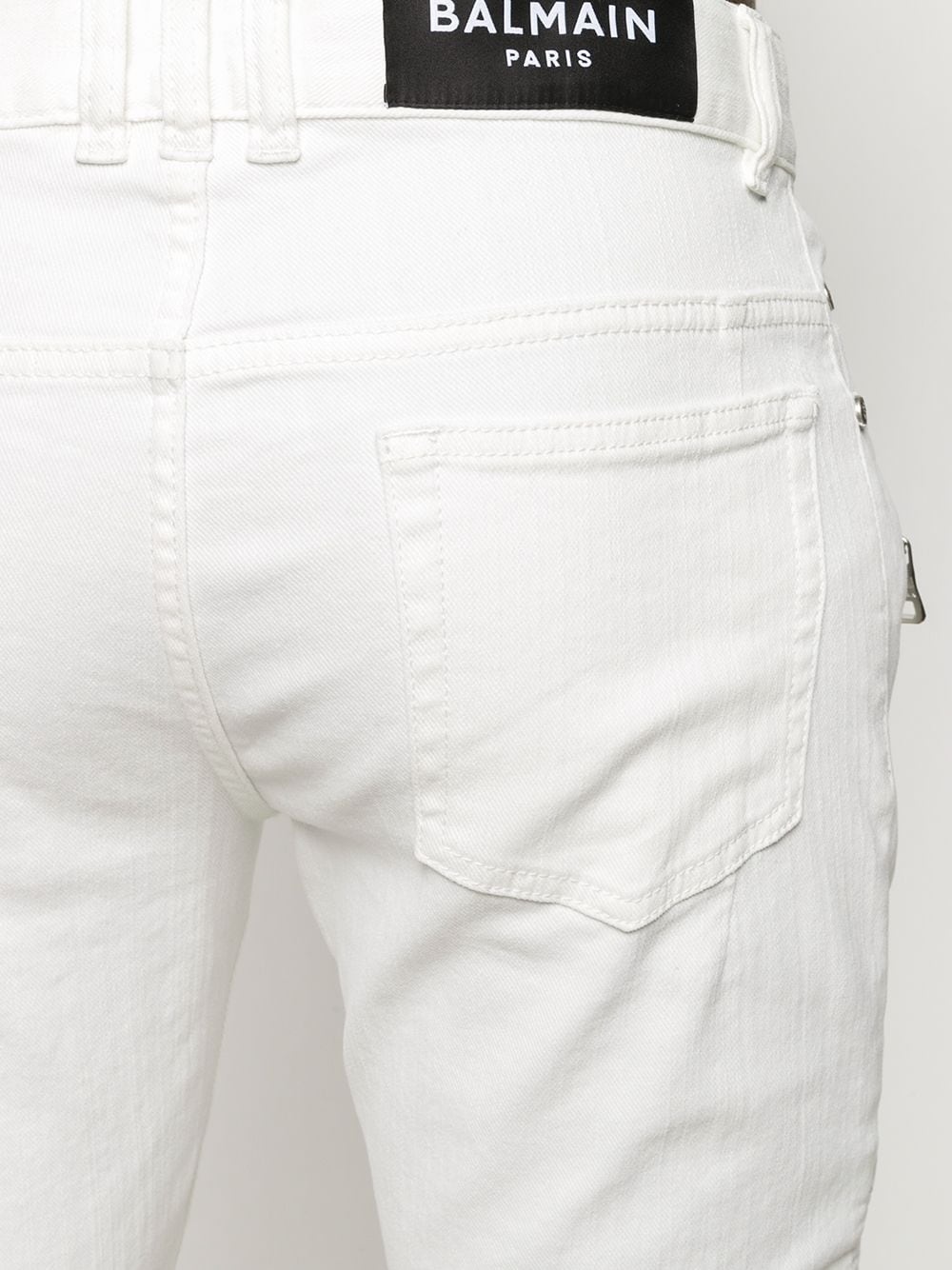 slim-fit panelled jeans - 5