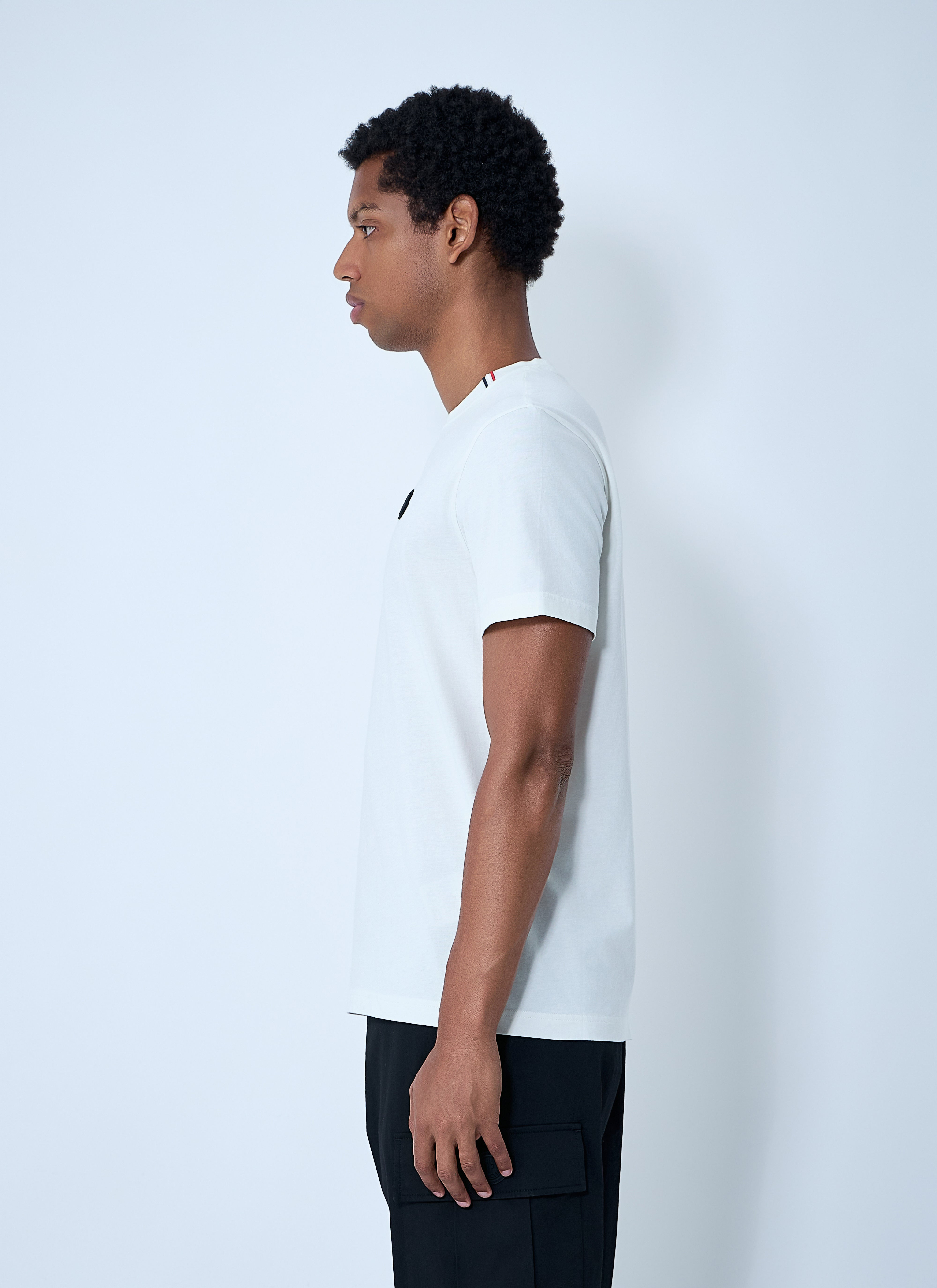 Moncler Men Logo Motif T-Shirt - 3