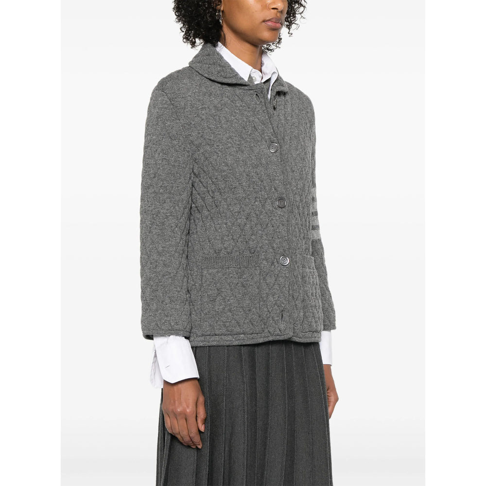 Thom Browne Grey Jackets - Oversized Jackets Women - 3