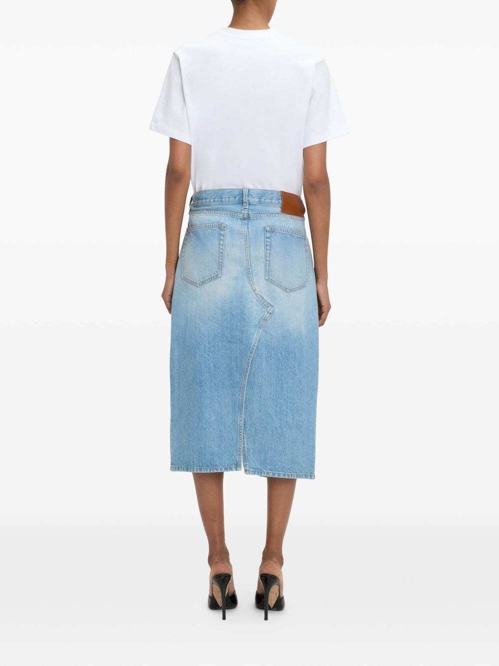 Kick denim skirt - 4