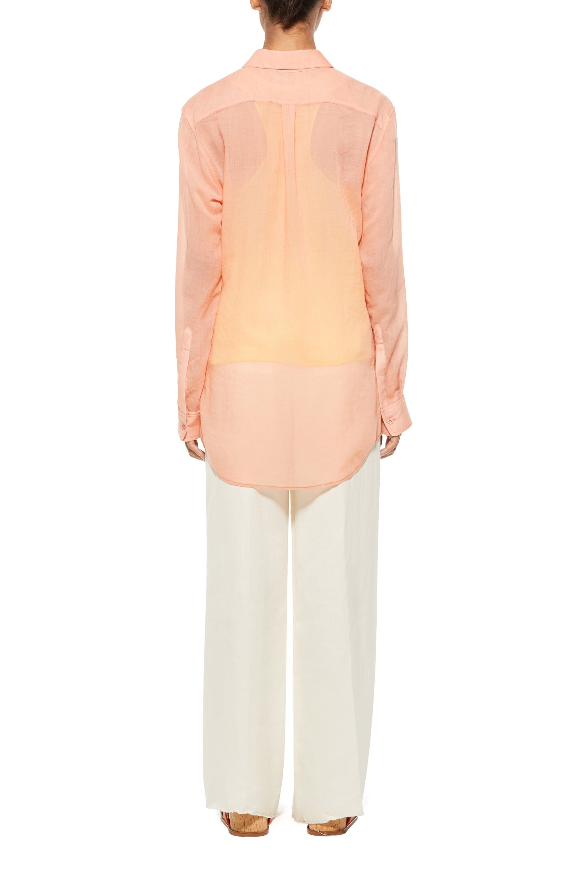 Ferrara Shirt in Cashmere Gauze - 4