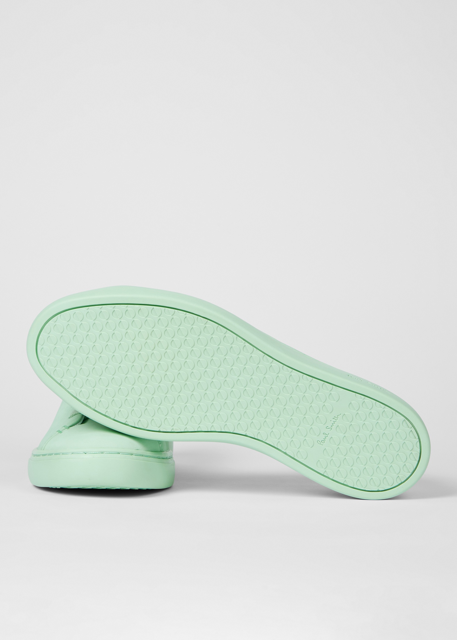 Women's Mint Green Tonal 'Leanne' Nubuck Trainers - 3
