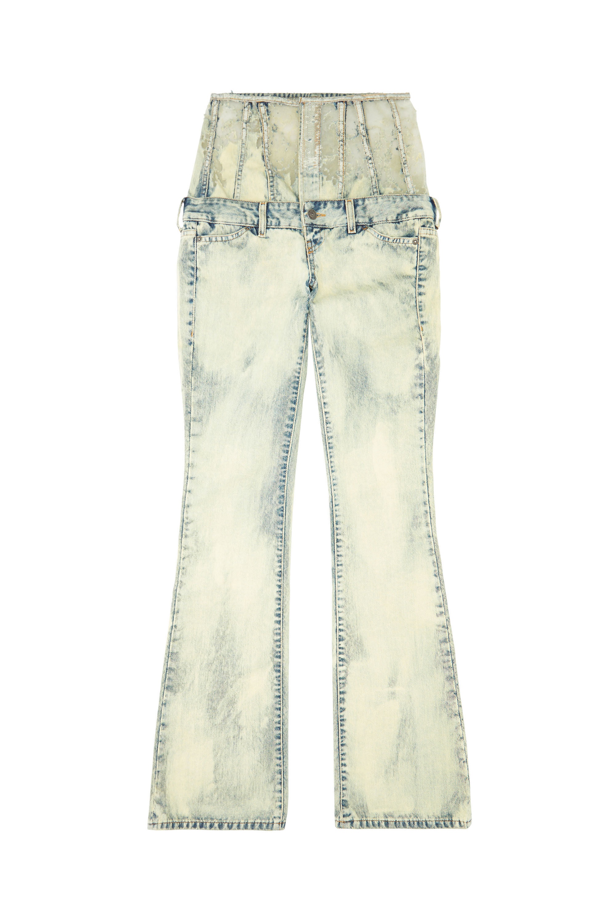 BOOTCUT AND FLARE JEANS 1969 D-EBBEY 068GP - 1