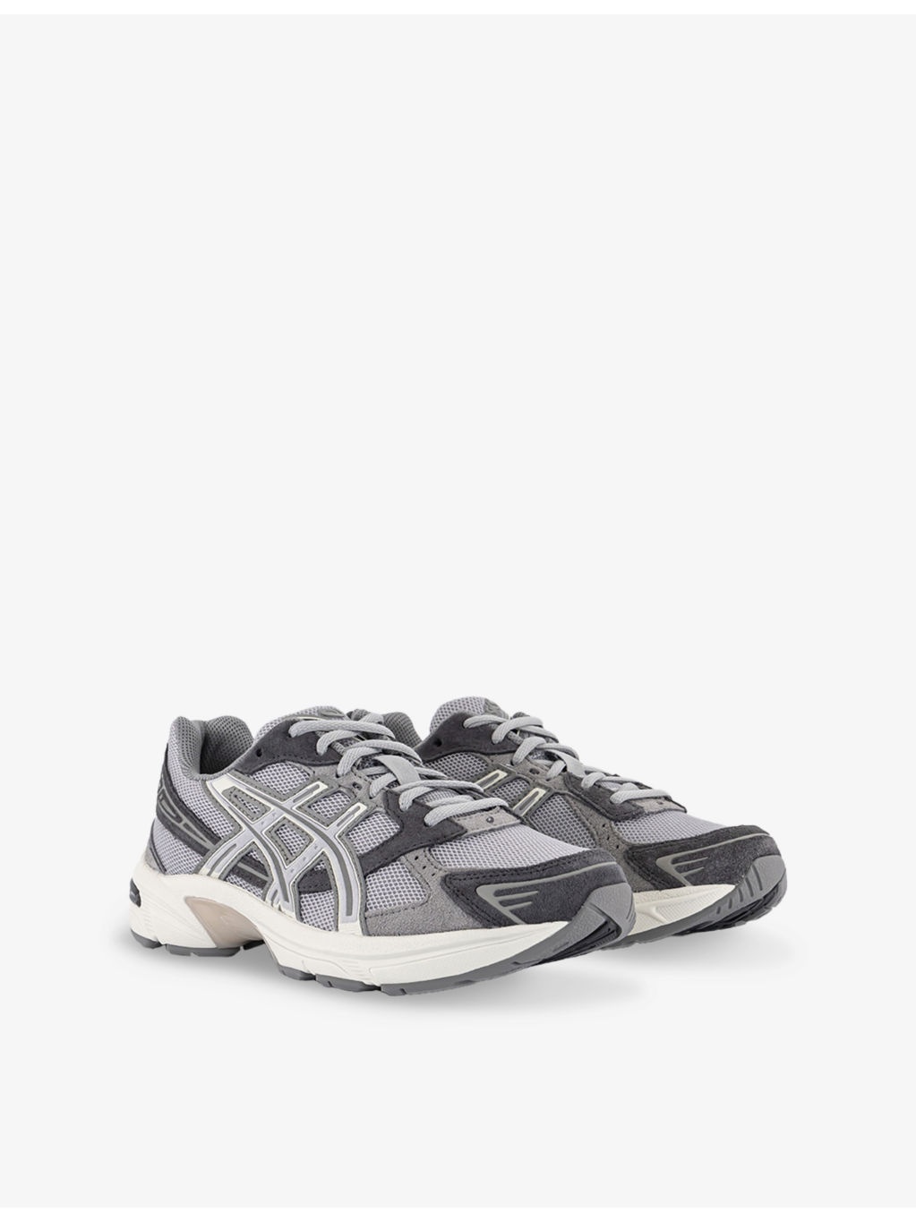 GEL 1130 Suede and Mesh Low-Top Trainers - 3