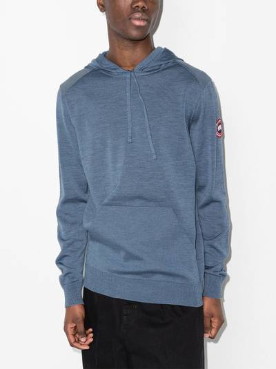 Canada Goose Amherst wool hoodie outlook