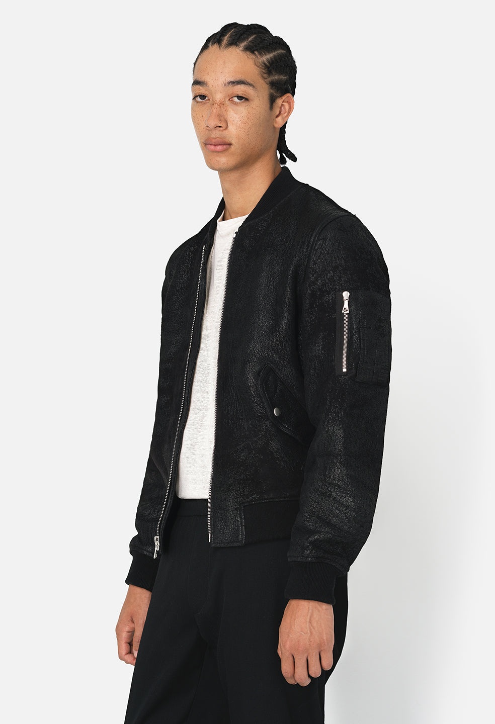 LEATHER BOGOTA BOMBER - 7