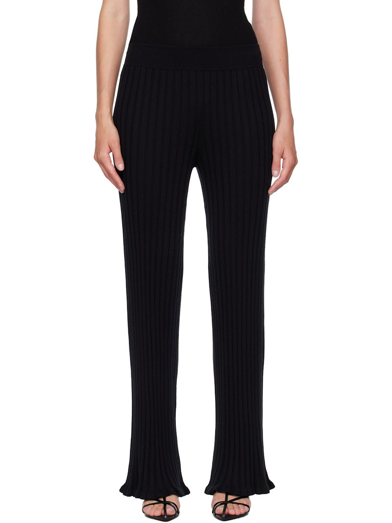 Black Eveline Trousers 1