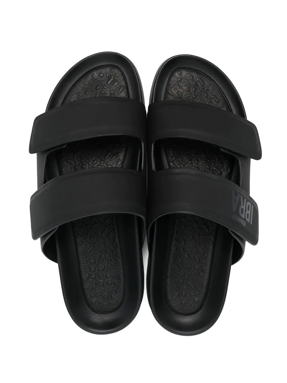 x Ibrahimović leather slides - 4