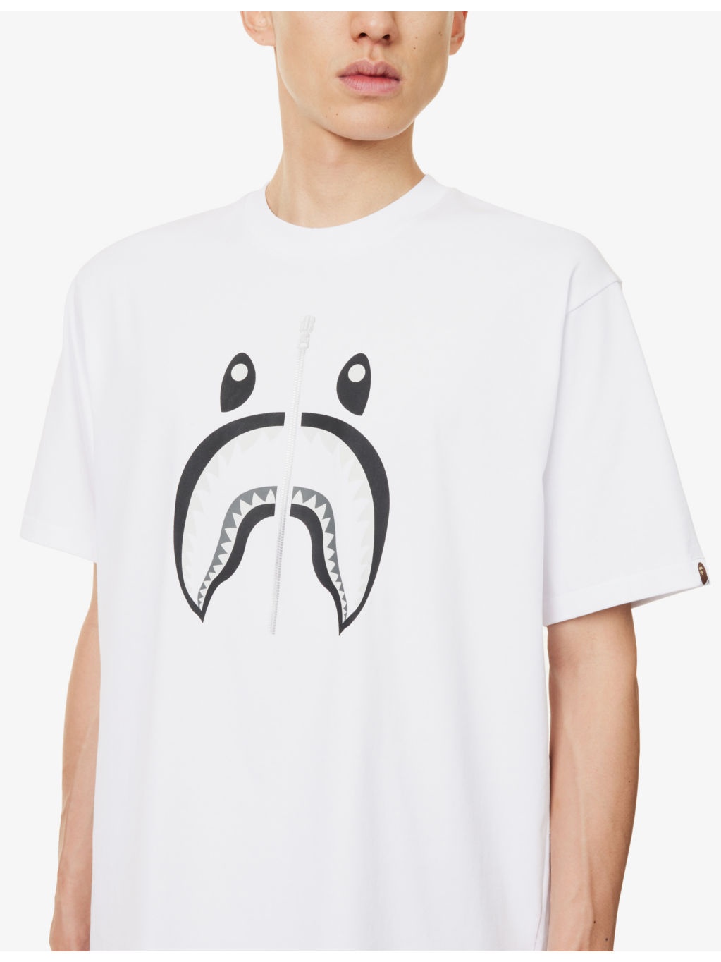 Crewneck graphic-print relaxed-fit cotton-jersey T-shirt - 5