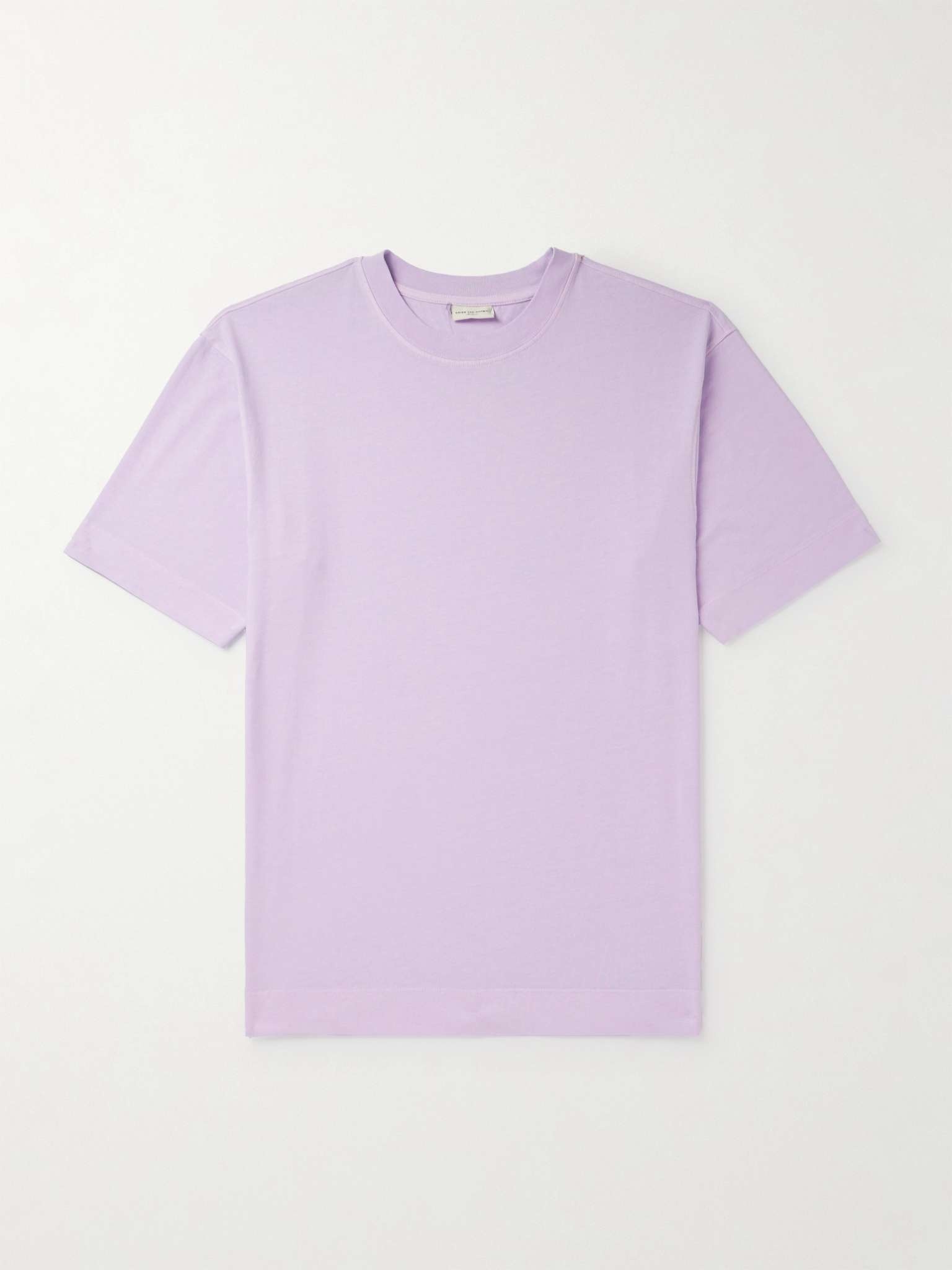 Garment-Dyed Cotton-Jersey T-Shirt - 1