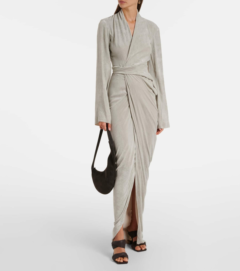 Rick Owens Wrap maxi dress outlook