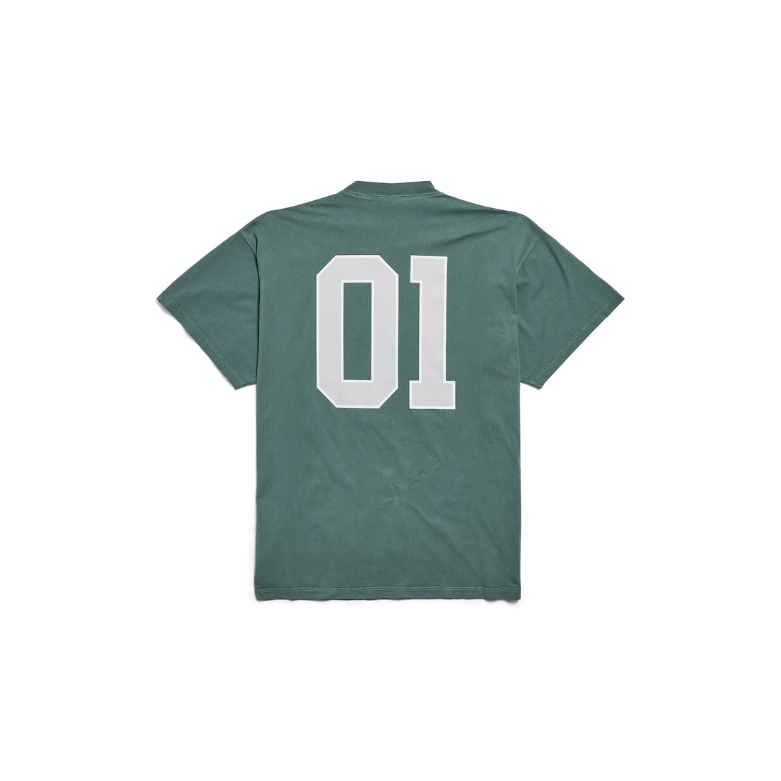 Men's Basketball Oversized T-shirt in Dark Green/light Green - 6