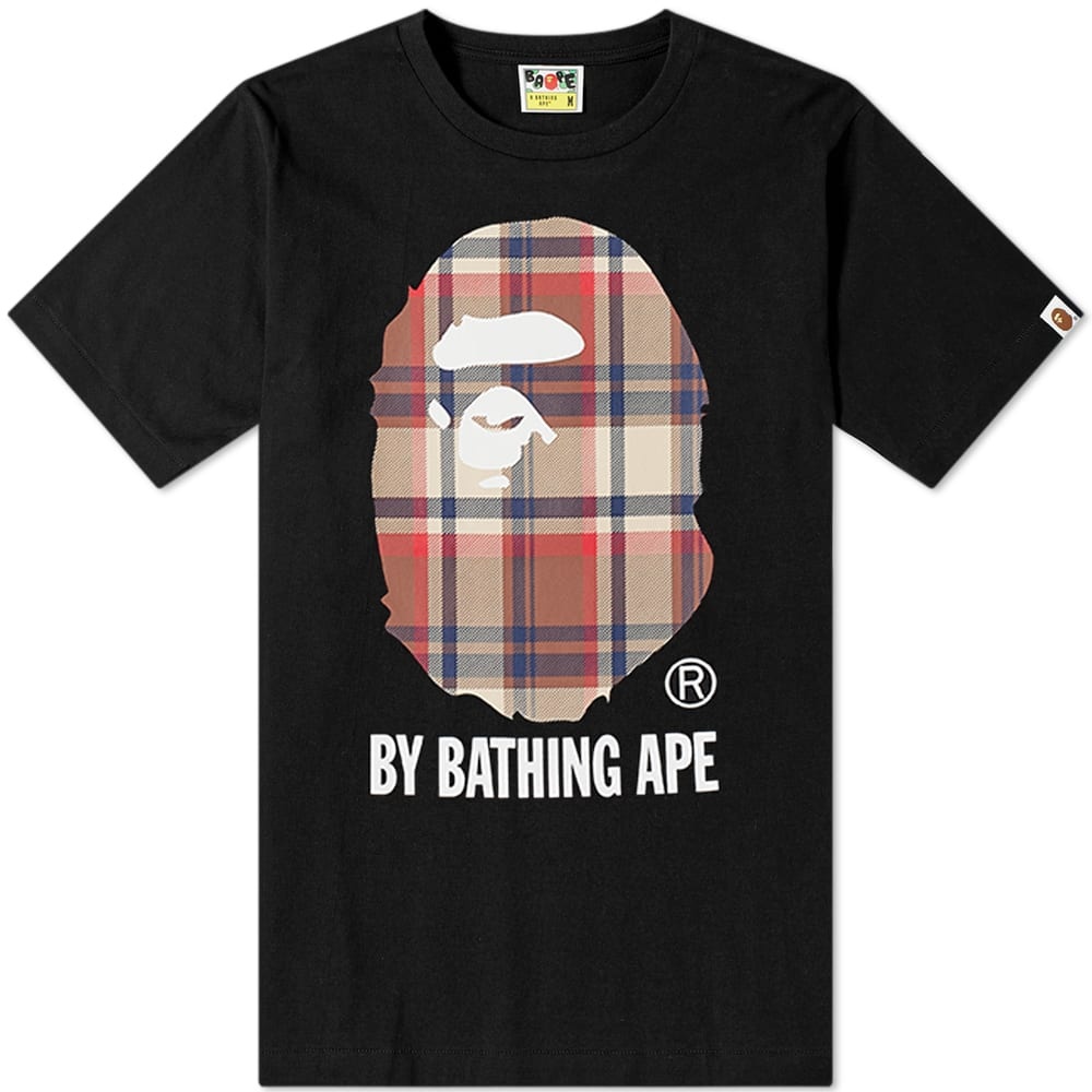 A Bathing Ape BAPE Check By Bathing Ape Tee - 1