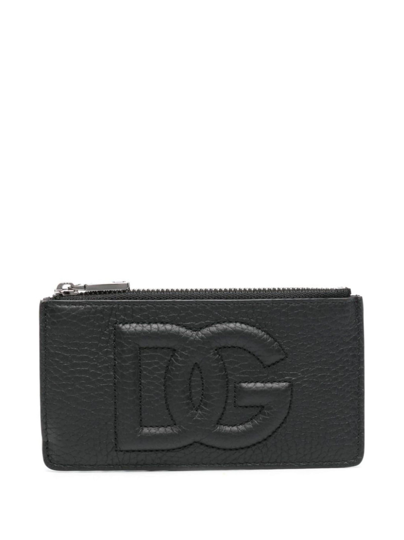 logo-embossed card holder 1