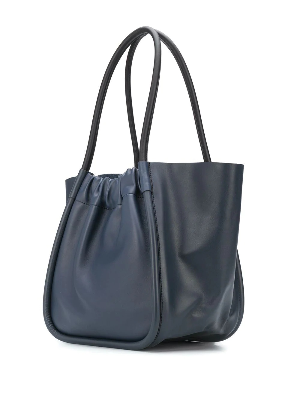 L Ruched tote bag - 3