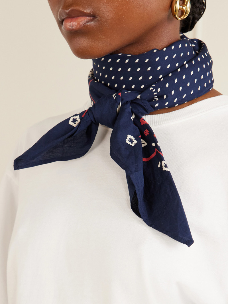 SKALL Juniper Printed Organic Cotton Scarf outlook