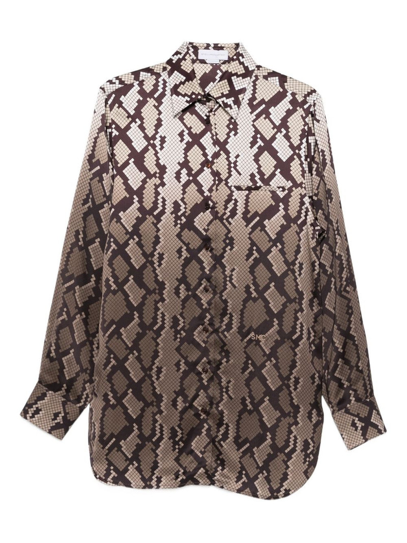 snake-print shirt 1