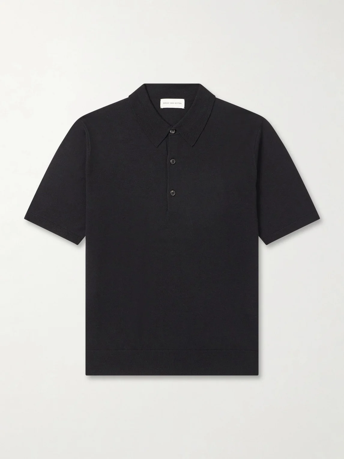 Merino Wool Polo Shirt - 1