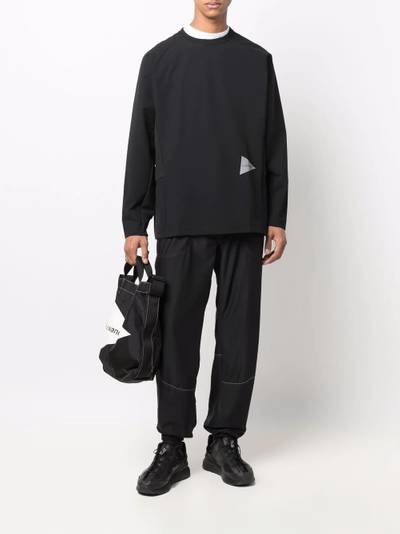 and Wander logo long-sleeve top outlook