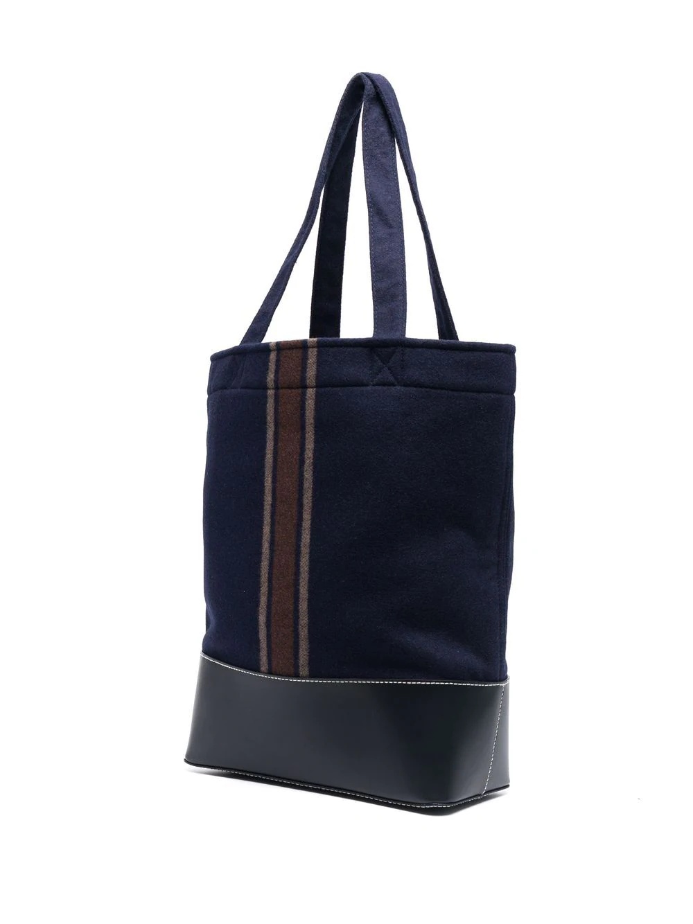 logo-print panelled tote bag - 3