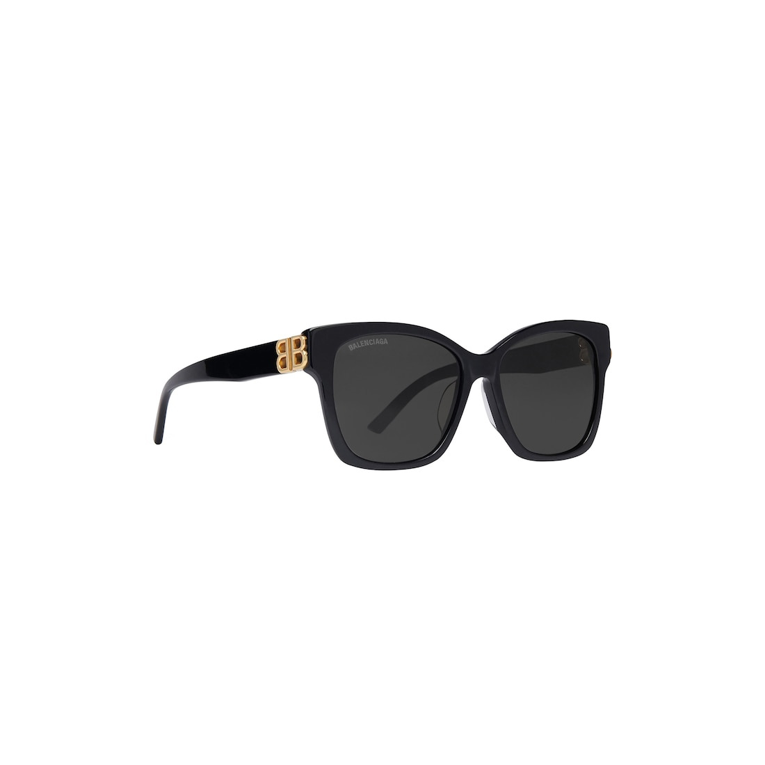 Dynasty Square Sunglasses in Black - 3