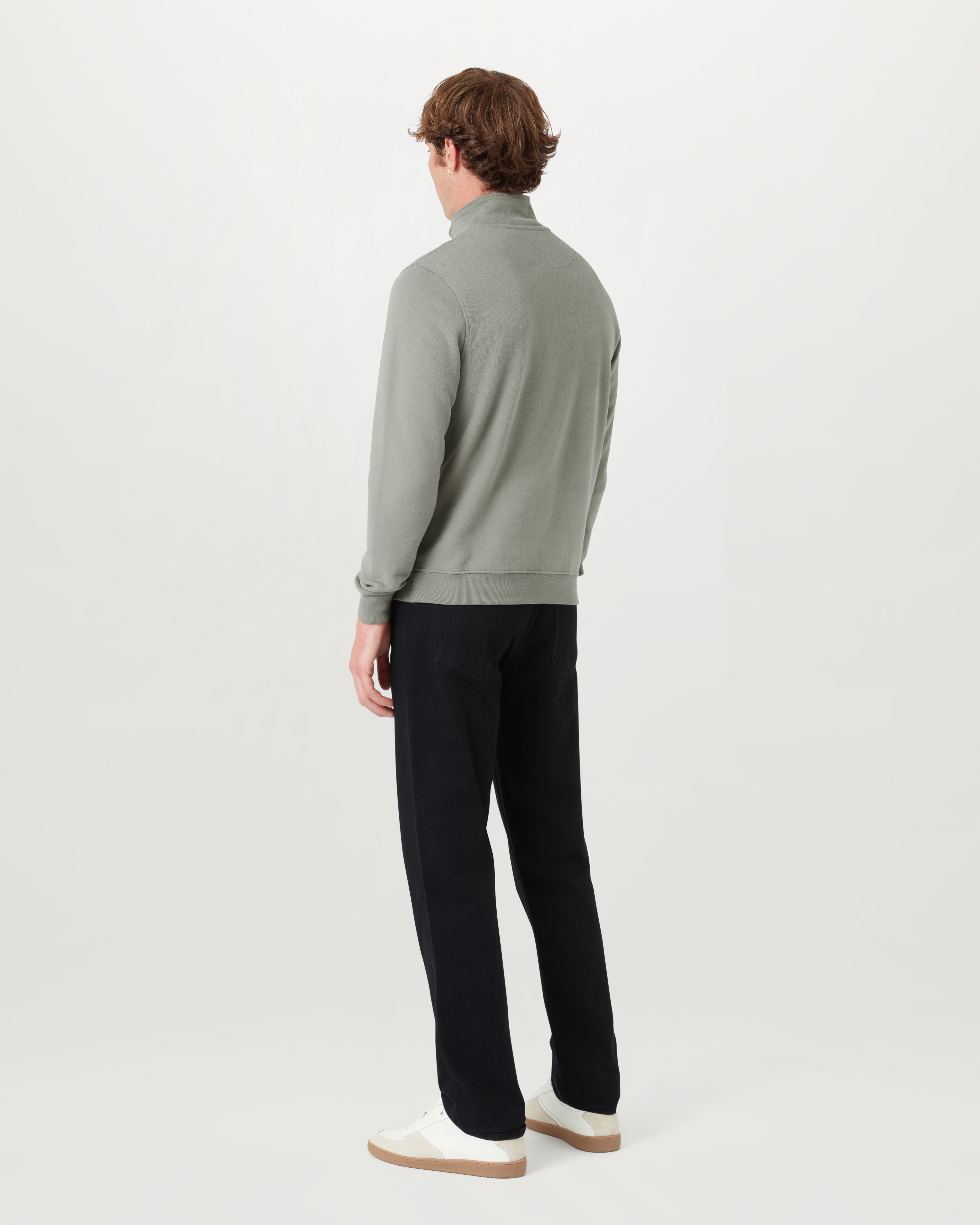 BELSTAFF QUARTER ZIP SWEATSHIRT - 5