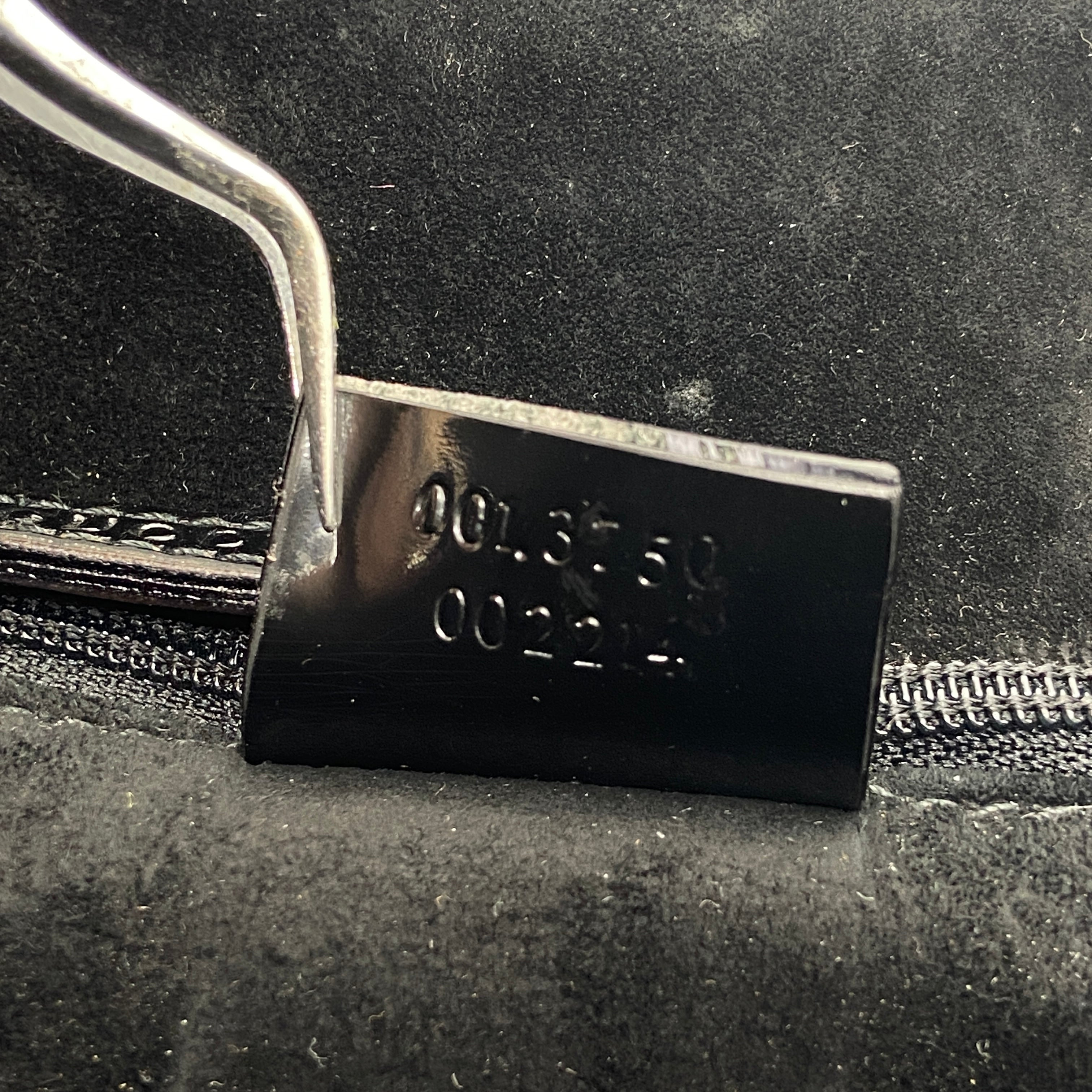 Gucci Fall 1999 Tom Ford Large Black Monogram Bucket Acrylic Ring Bag - 13