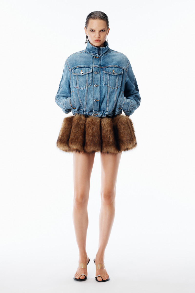 Alexander Wang Denim Track Jacket outlook