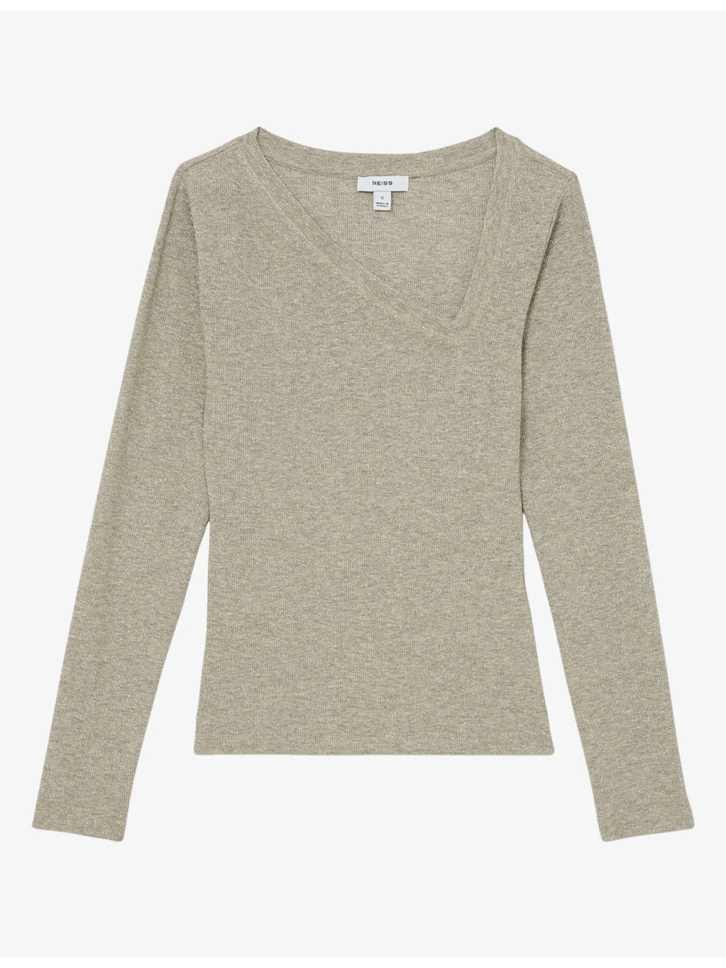 Fliss Asymmetric Knitted Top - 1