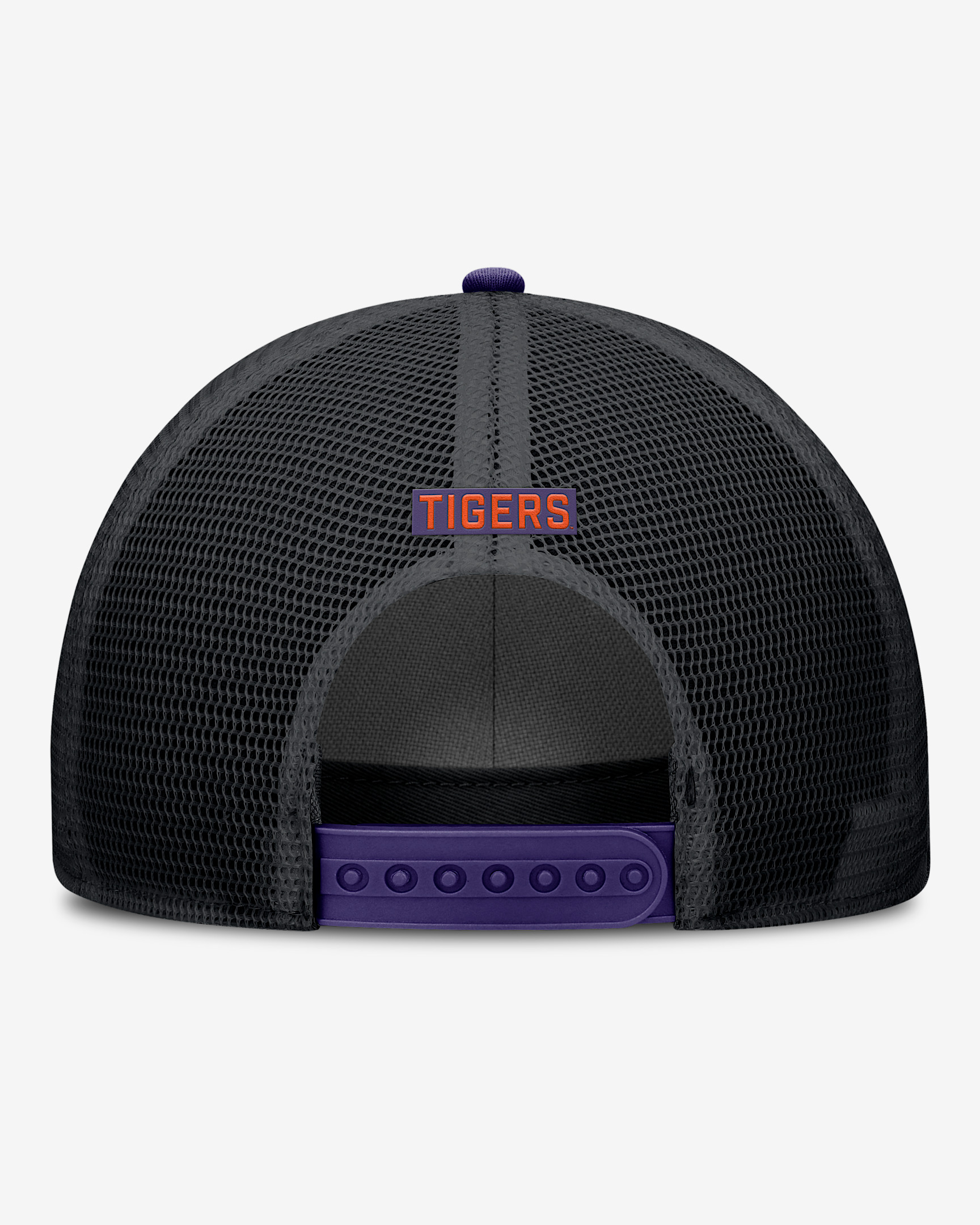Clemson Primetime Rise Men's Nike College Trucker Adjustable Hat - 2