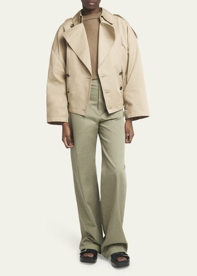 Loewe Cropped Trench Jacket outlook
