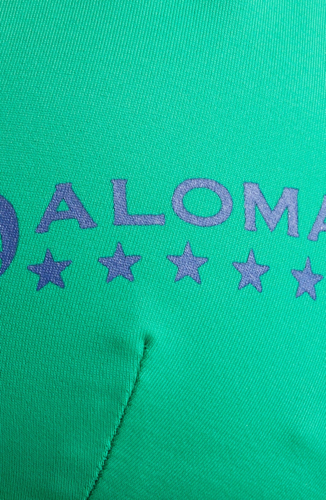 Paloma Wool Lanny Graphic Bikini Bottoms in Green at Nordstrom - 6