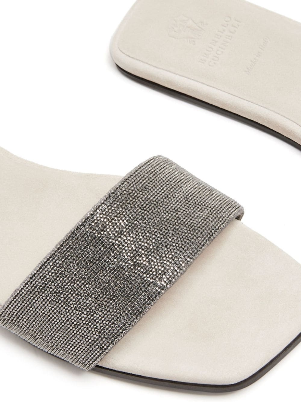 Monili leather slides - 4