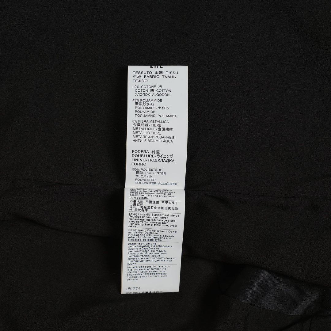 Blusa Diagonal Ribbon Detail Top - 3